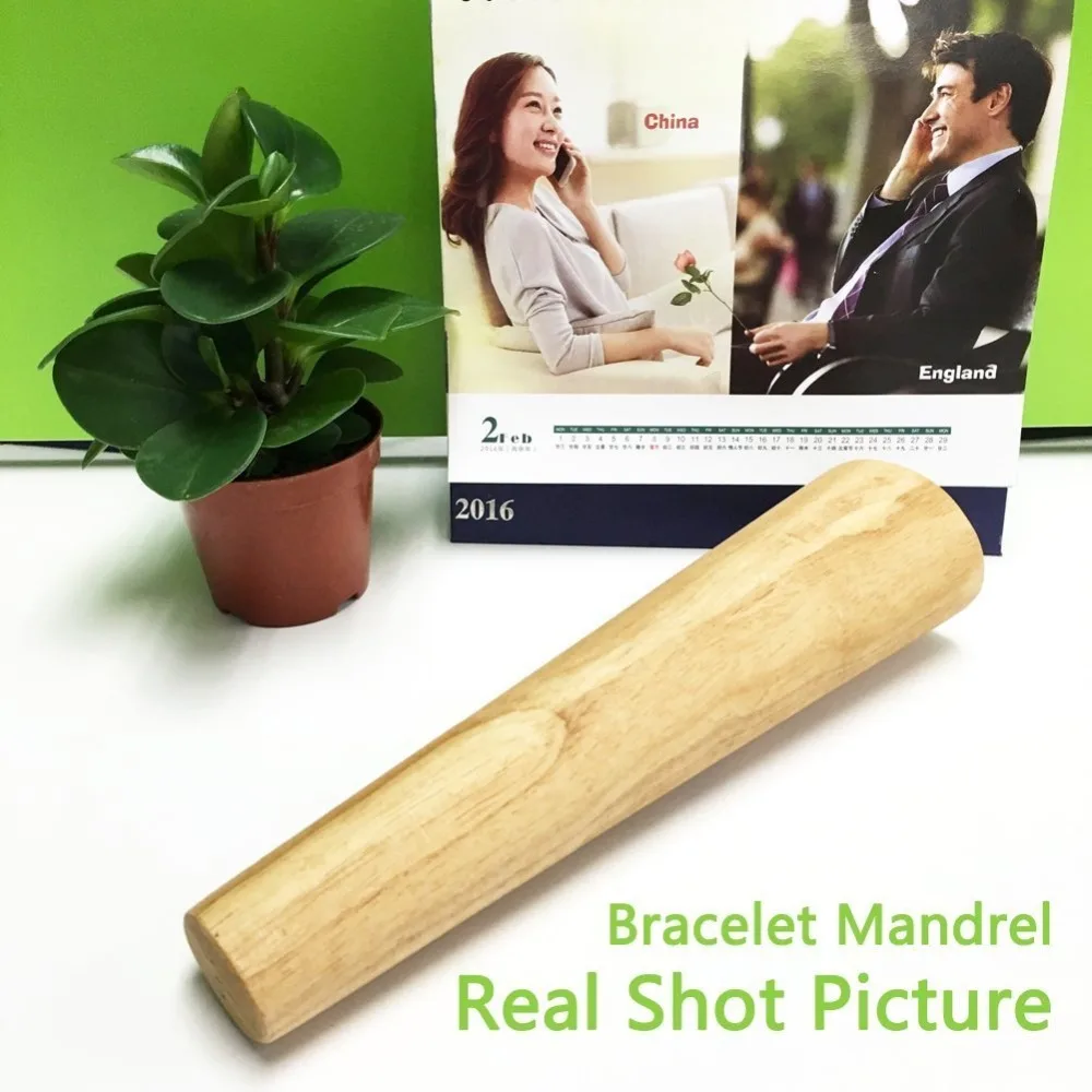Ювелирный инструмент деревянный овальный браслет размер браслета манжета для