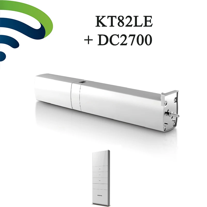 Dooya заряжаемый занавес мотор KT82LE DC Автоматический занавес мотор батарея с 2700 пульт дистанционного управления светильник Touch