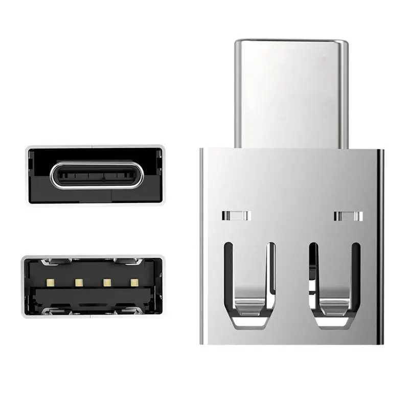 2 шт. интерфейс type C адаптер USB штекер USB2.0 Женский OTG конвертер LSMK99| |