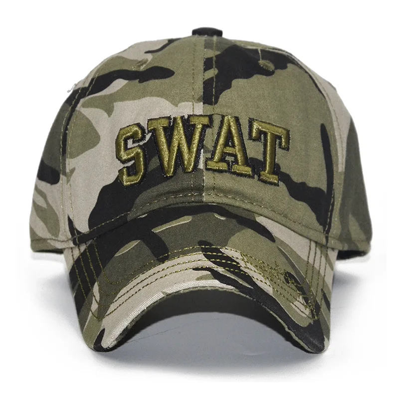 2019 SWAT боевой Кепки Мужская бейсболка с камуфляжным принтом армейская s Casquette Homme