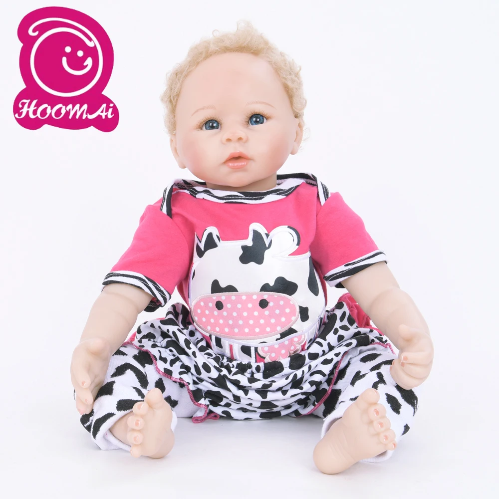 22 &quotручная работа мягкая ткань Боди Новорожденные Детские куклы живое Bebe Reborn
