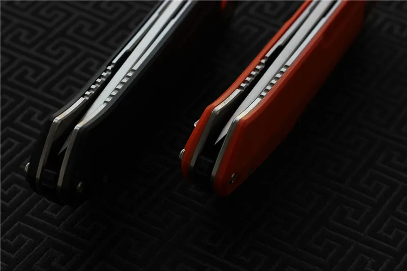 VOUKING G02 складной нож Ножи Лезвие: 12C27N(сатин) Ручка: G10 Открытый Кемпинг Охота Карманный Фруктовый Нож EDC инструменты