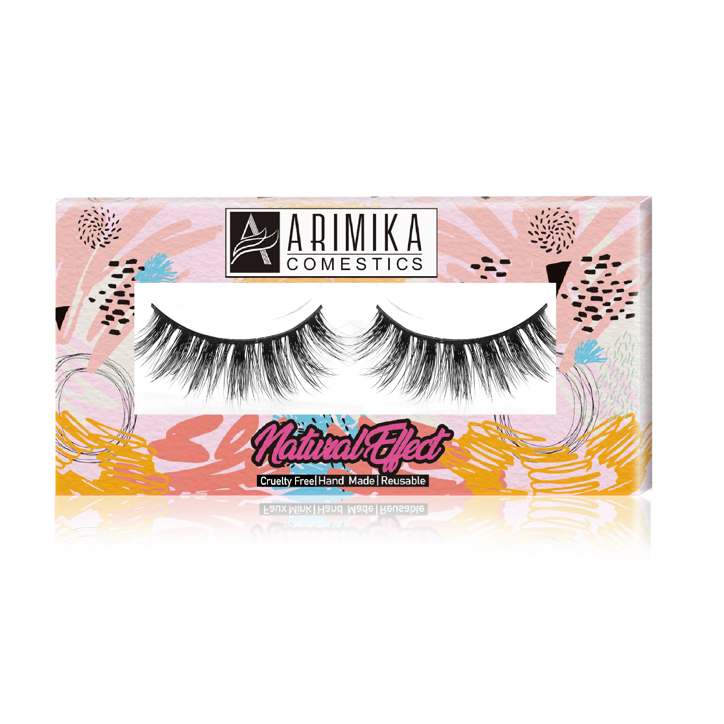 Arimika Handmade 3D Dramatic Mink False Eyelashes in Style SM1 | Красота и здоровье