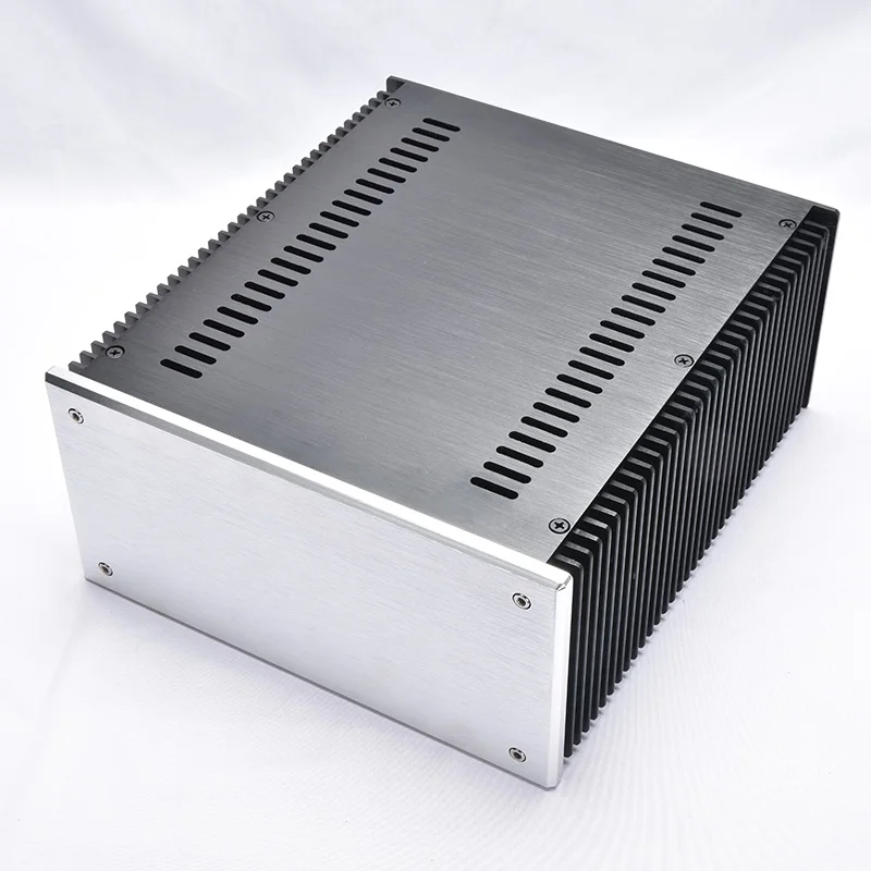 Алюминиевый корпус усилителя звука BZ2412C мощности класса А чехол для DIY коробка