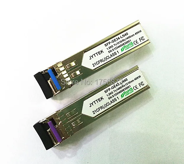 

10 pairs Optic Fiber 1G BiDi SFP Transceiver with Single LC/SC Connector 40km 1310/1490nm