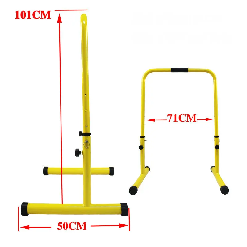 

Indoor Parallel Bars Can Load 300KG, Indoor Split Parallel Bars, 4 Grade Adjust Pull Up Bar for Home Workout with Steel Frame