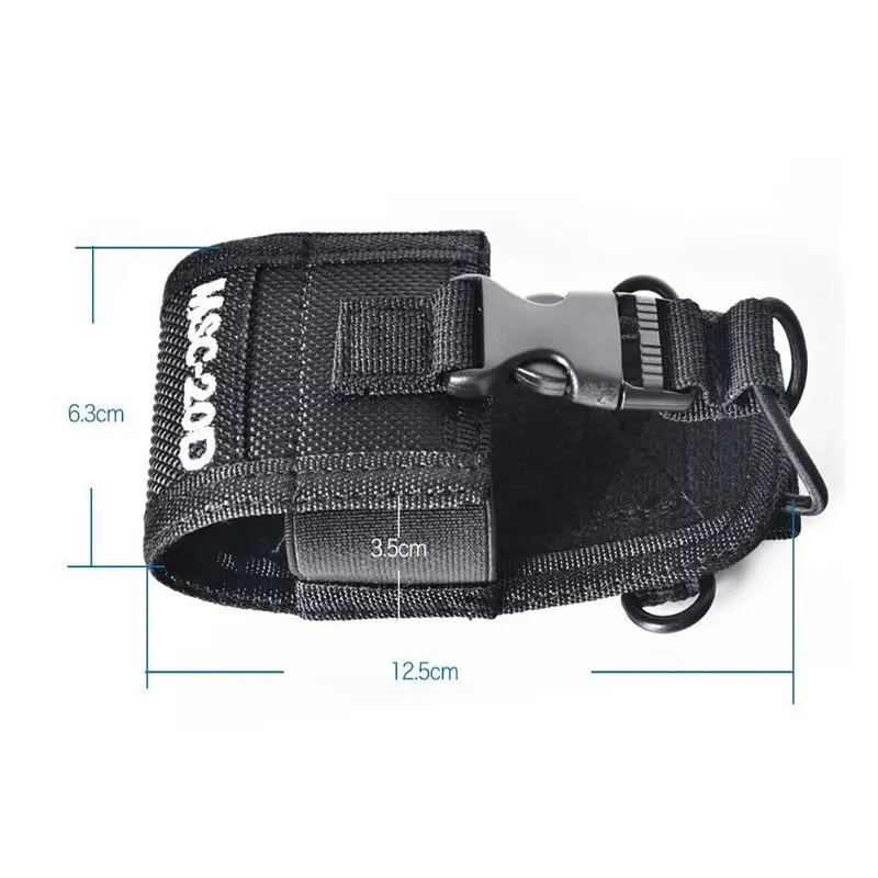 OPPXUN MSC-20D Чехол-держатель для радиоприемника Baofeng UV3R + Plus Puxing PX-777 PX888 K A194 рации |
