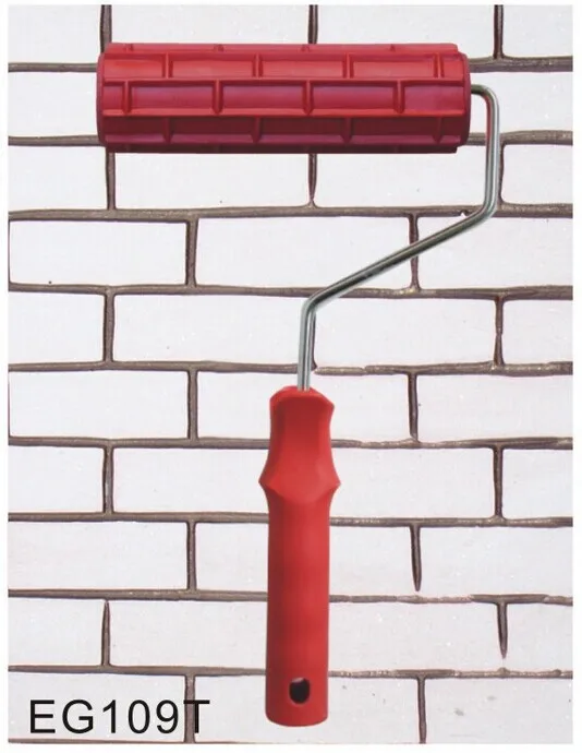 Самодельный 7 &quot3D резиновый ролик для покраски стен домашний декор