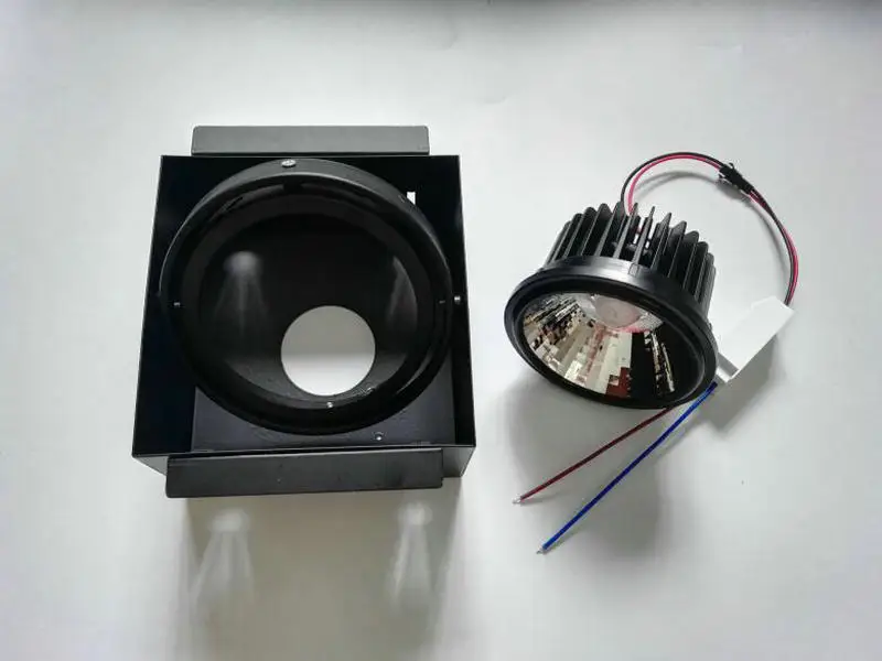 

2head 2*15W Dimmable LED Ceiling Spot Light 5W 7W 10W 12W 15W 30W Square LED Recessed Downlight with AC 85-265V