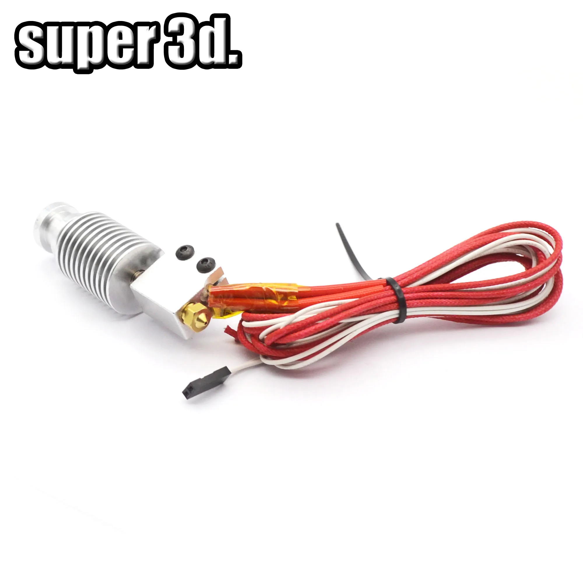3d принтер все металлические вулкан J-head Hotend Уэйд короткое расстояние экструдер+ 12 В термистор+ алюминиевый тепловой блок 0,6 мм NZ для 1,75 мм