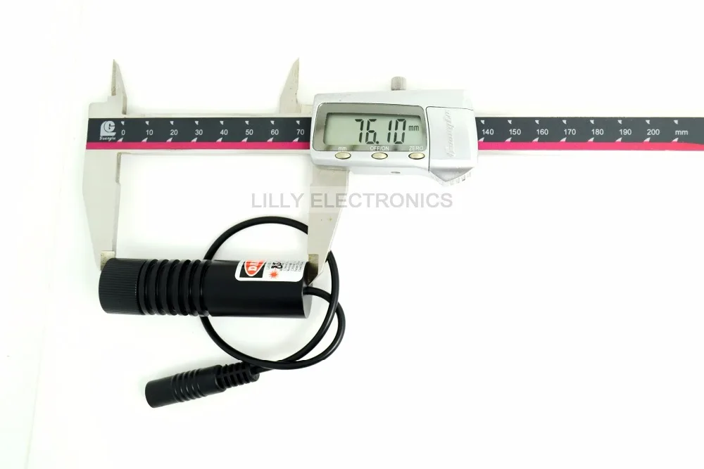 Фокусируемый ИК инфракрасный лазерный Линейный модуль 100 нм МВт диод 22x77 мм для