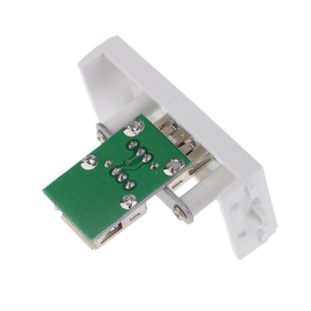 Durable USB Wall Socket Module Modular Wallplate with Frame Directly Plug | Обустройство дома