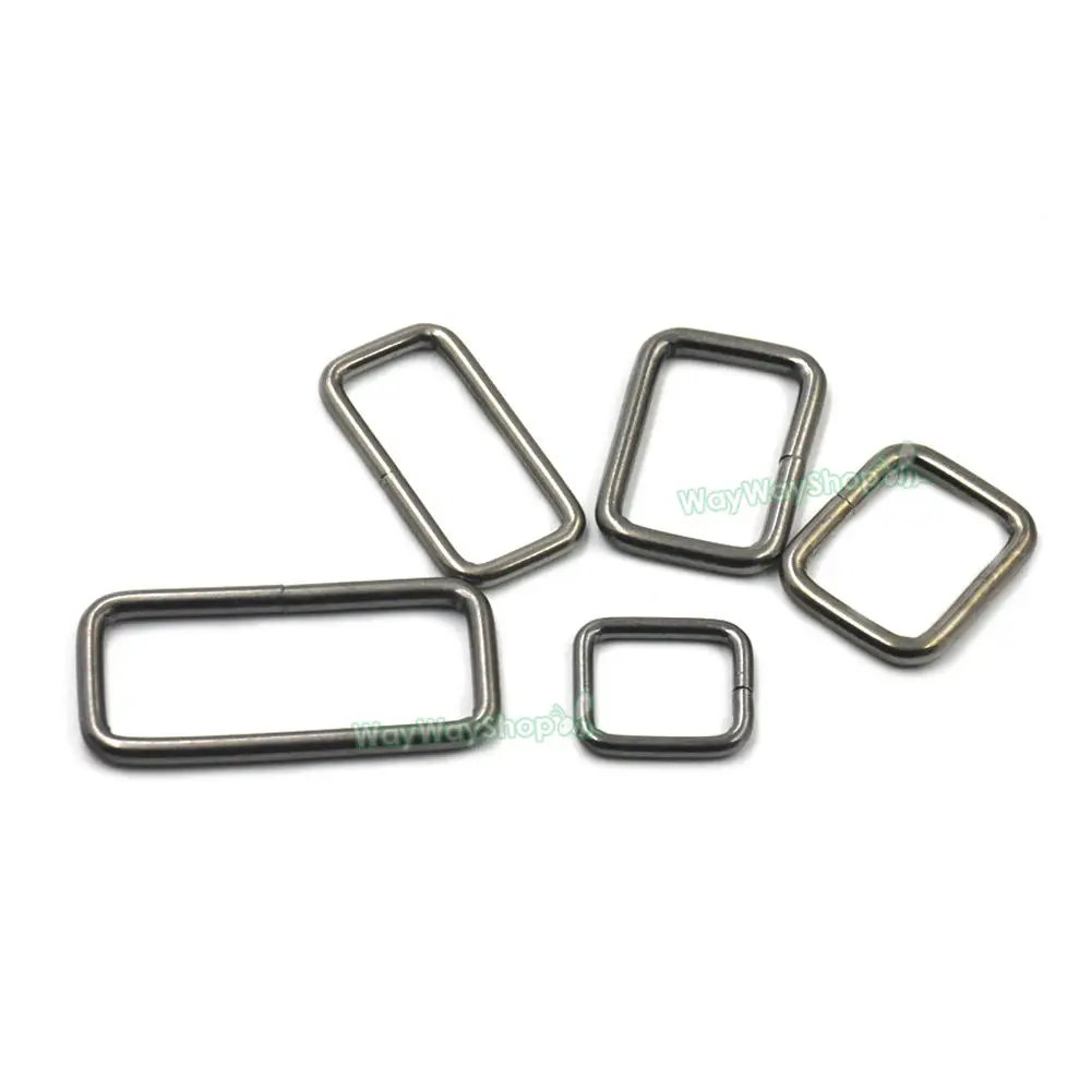 25 шт. прямоугольные D кольца тесьма Пряжка ремень нейлон ремешок повязка сумки 19 32