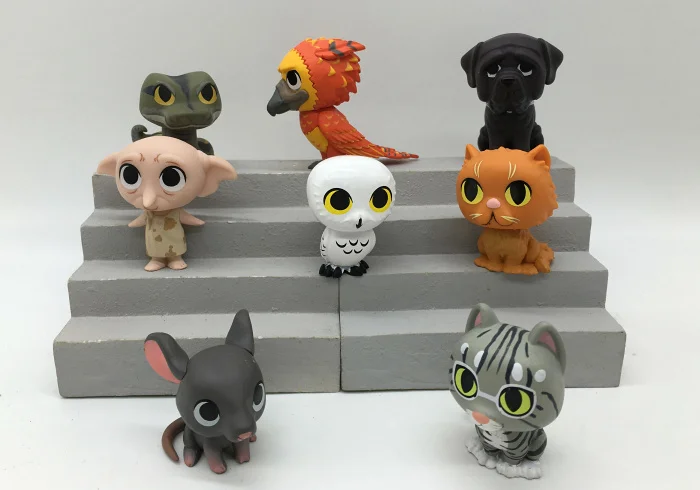 Funko Mystery Minis: Гарри Поттер-Добби, Рон, Лорд Волдеморт, рубеус один тайна фигурка свободная игрушка без коробки