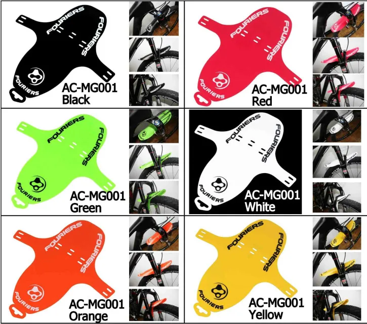 Fourier новинка велосипедный фонарь брызговик для передней вилки/заднего седла