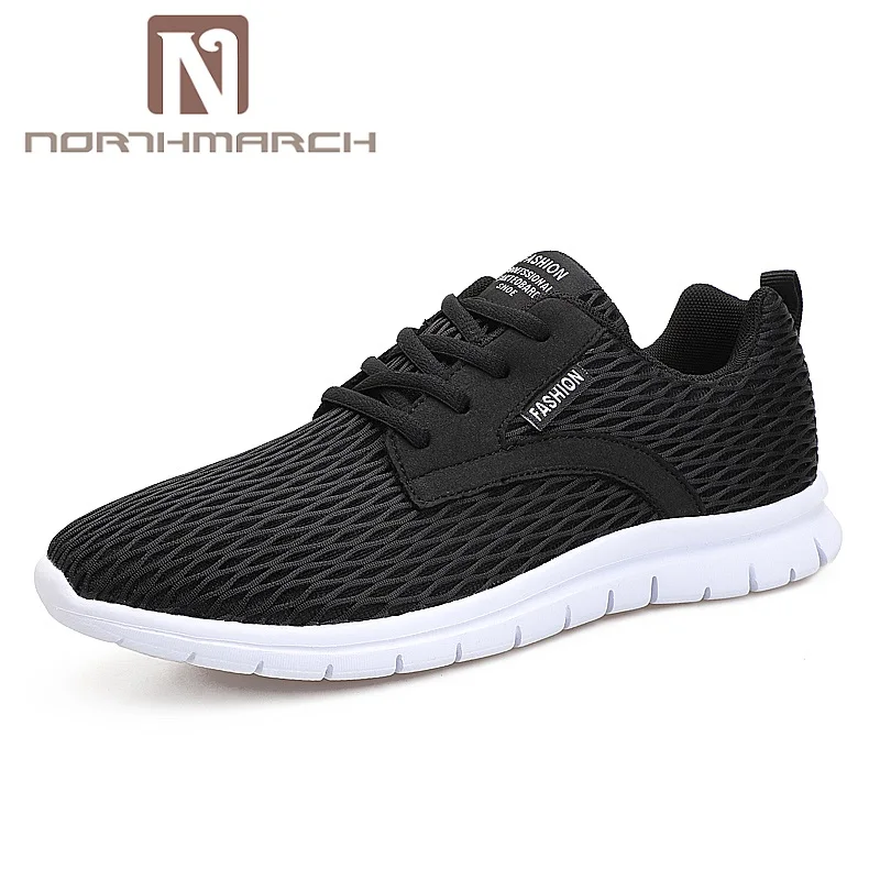 NORTHMARCH Brand Men Casual Shoes Mesh Breathable Tenis Masculino Adulto Lace-Up Light Sneakers Zapatos Sapatos | Обувь