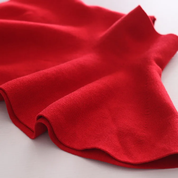 2018 осень зима детские юбки для девочек Вязание школьные вечерние танцев Одежда с