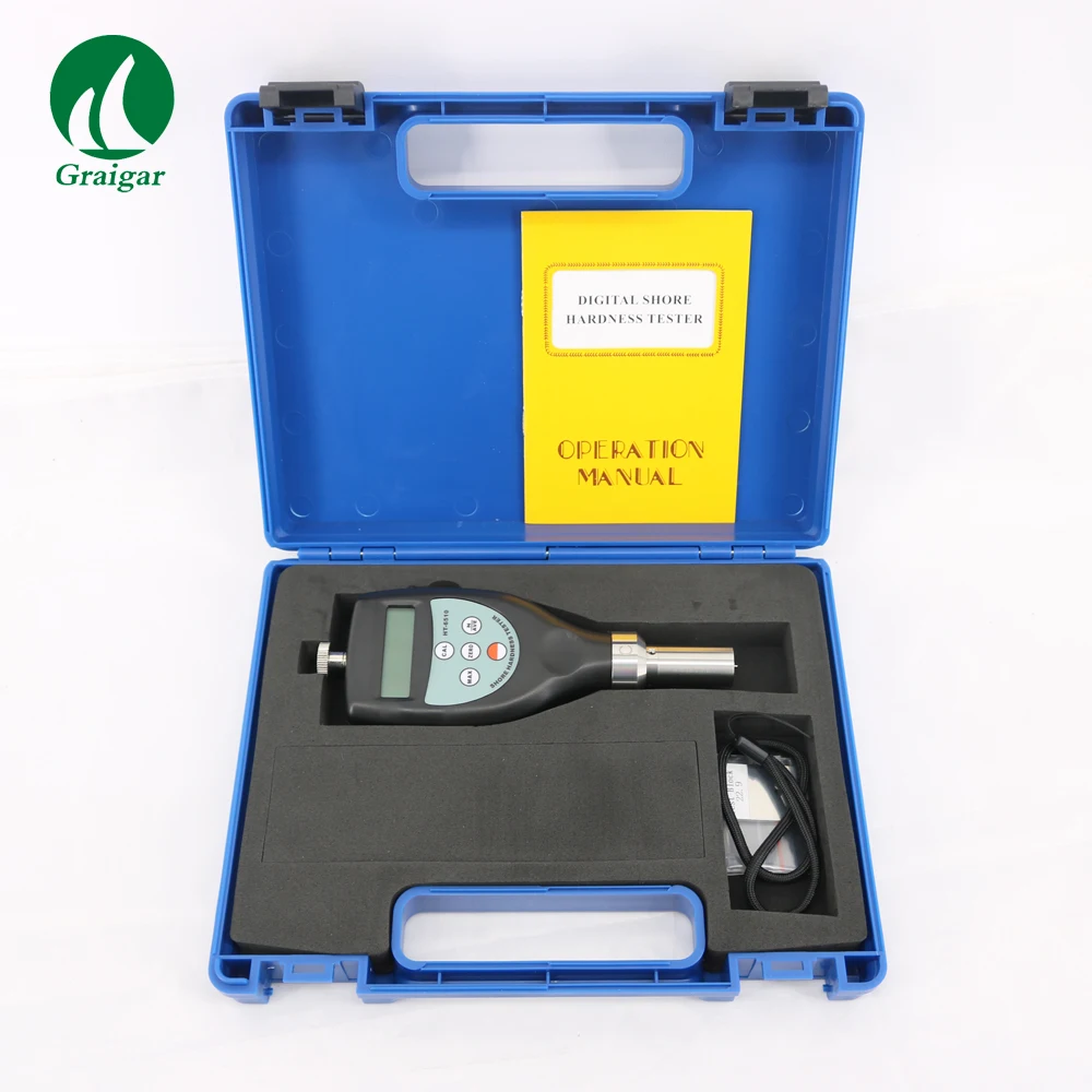HT-6510C Цифровой твердомер по Шору C Резиновый Дюрометр 10HC ~ 90HC
