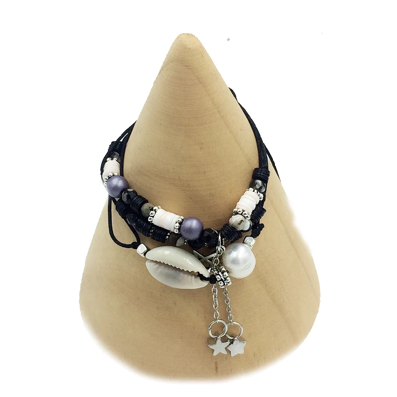 Женский браслет с жемчугом Boho лето 2019|Браслеты шармами| |