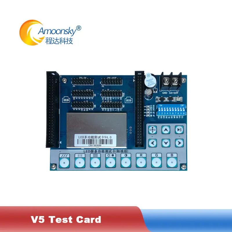 Светодиодный видеопроцессор V5 светодиодный экран для матрицы p5|Дисплеи| |