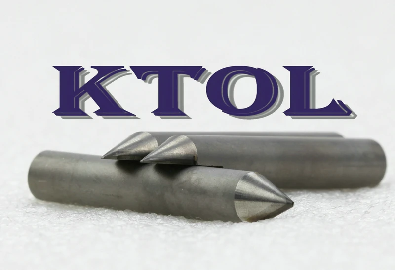 60 градусов 0 4 мм V Bit Router PCD алмазный резак фрезерный станок Инструменты 3D CNC