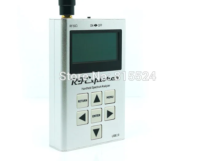 Цифровой USB-анализатор радиочастот осциллограф 112 кГц-100 МГц WSUB1G Ручной цифровой