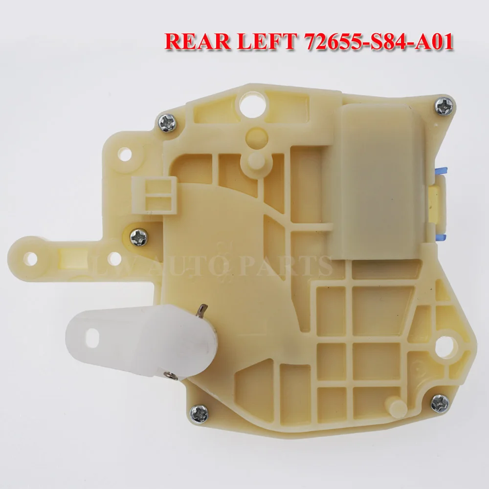 Привод дверного замка задняя левая сторона пассажира для Honda for Civic Accord Odyssey Acura crv