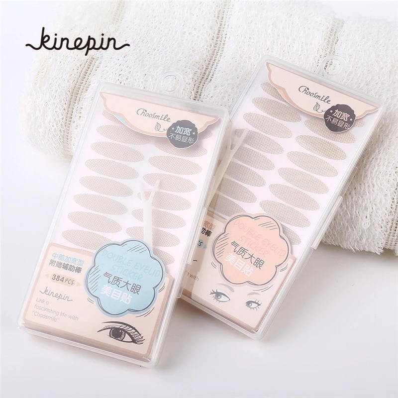 Лента для век "384 шт Lace Mesh Thin Stripe Big Eyes Invisible Double Fold Shadow Sticker Tools".
