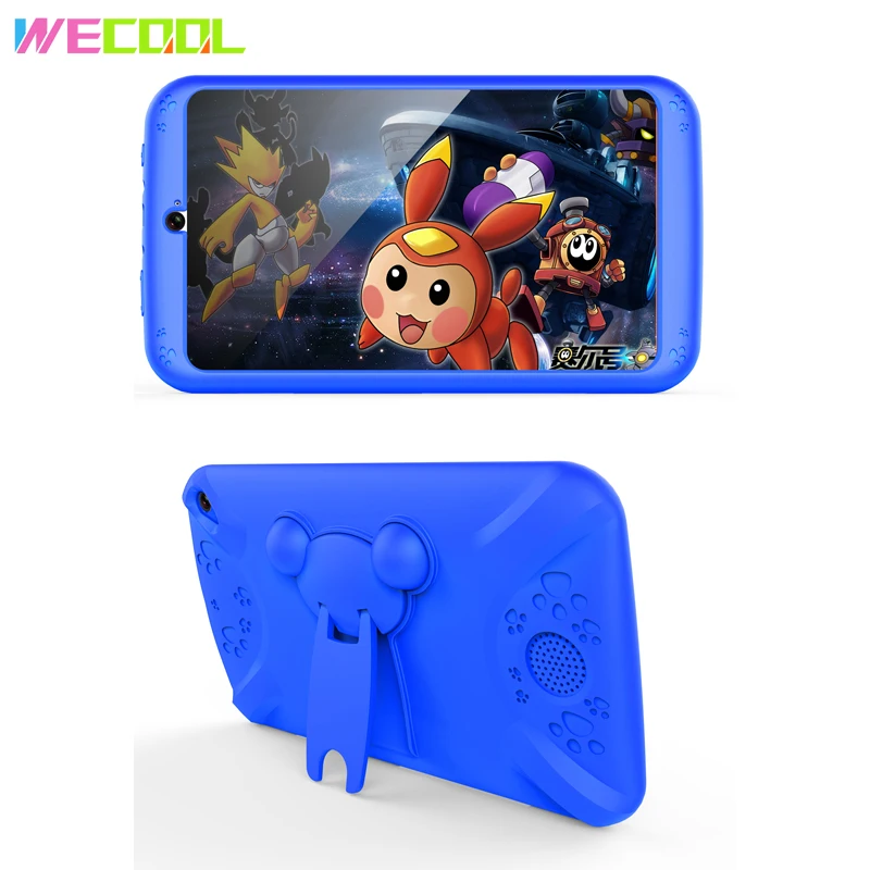 Детский планшет WeCool 7 дюймов четырехъядерный Android 8 ГБ Предустановленная память