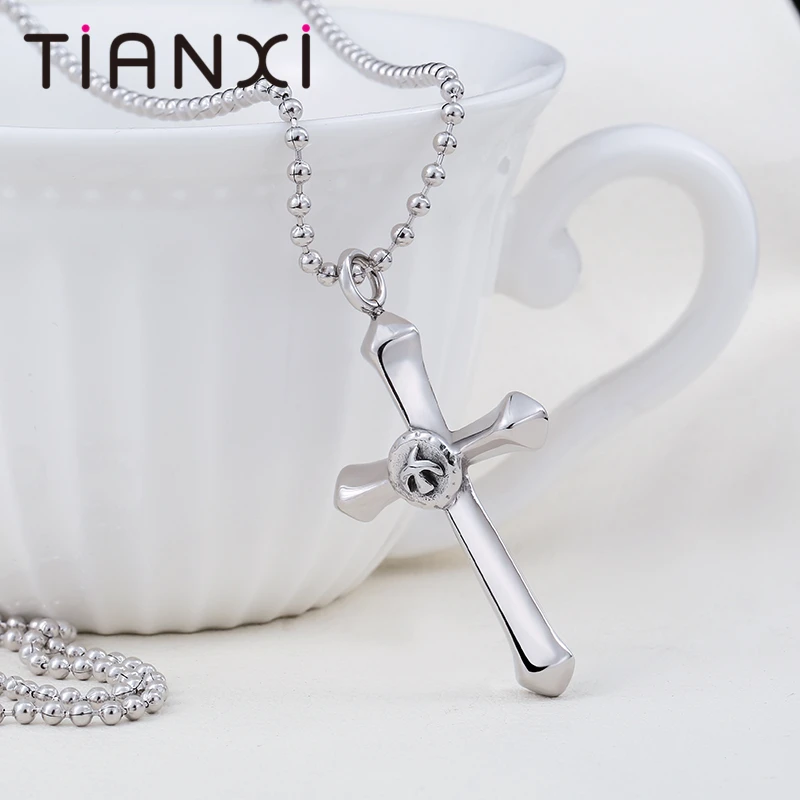 TIANXI Stainless Steel Unique Design Men's Cool Eagle Cross Necklace Pendant Factory Wholesale Price Drop Shipping Supported | Украшения