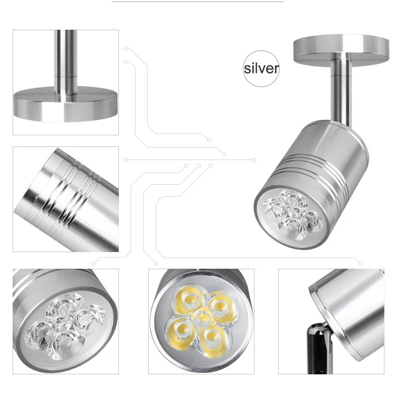 Светодиодные мини-прожекторы настенное крепление поверхность потолочный