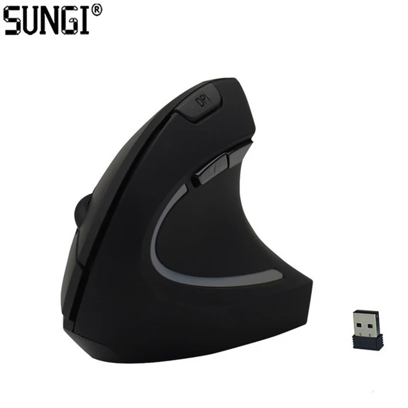 

Best Quality 2.4GHz Wireless Computer Mouse Vertical Ergonomic Mouse Optical Mause Mice DPI 1000/1200/1600 AAA Battery for PC