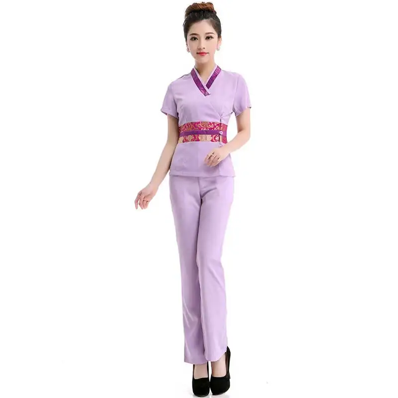 2016 Плюс Размер Техническая служба рабочая одежда комбинезоны салон красоты