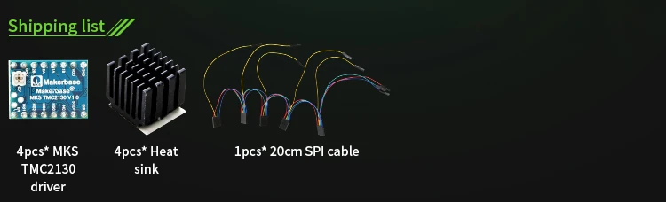 4 шт./лот 3D принтер установки/Запчасти StepStick TMC2130 ультра бесшумные Шаговые драйверы поддержка SPI режим