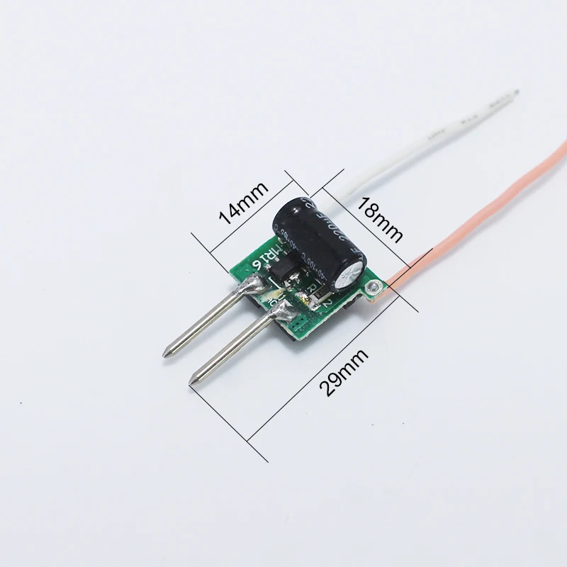 Бесплатная доставка 6 шт./лот inputDC12V выход ток мА 3*1 Вт светодиодные драйверы