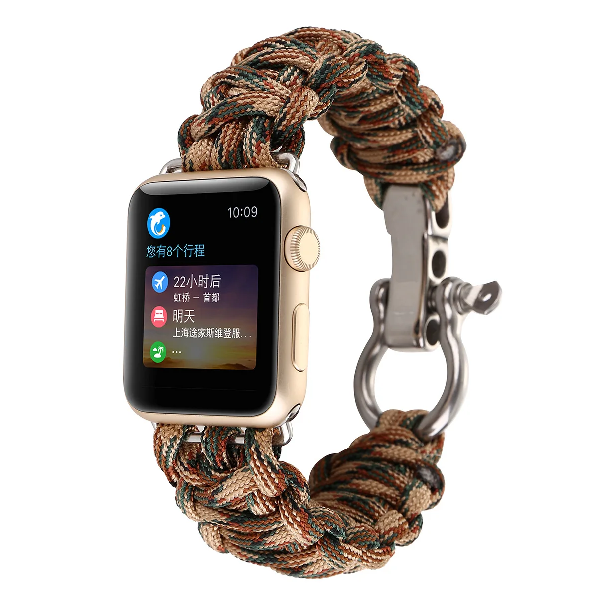 Высококачественный спортивный нейлоновый ремешок для часов Apple Watch Iwatch 5 4 3 2