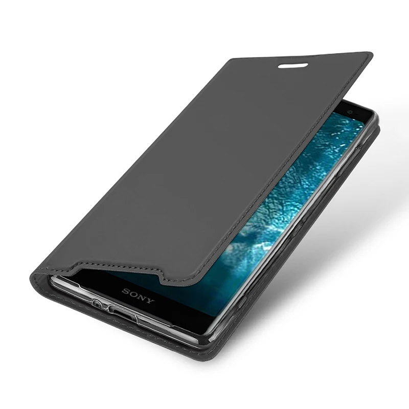 DUX DUCIS флип чехол из искусственной кожи для Sony Xperia XZ3 Роскошный бумажник XZ 3 6 0