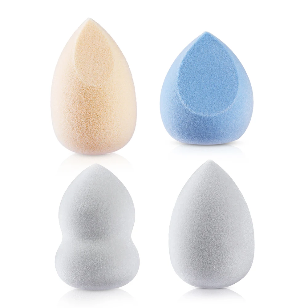 1 шт. бархатная Губка из микроволокна пух поверхность капля/Тыква Косметическая