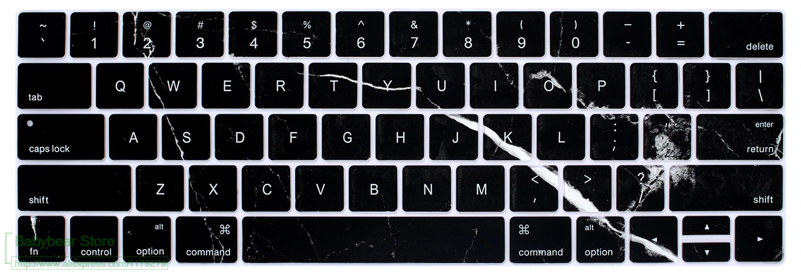 Защитный чехол для клавиатуры Mac Macbook Pro 13 15 3 6 Touch Bar A1706 A1707 A1989 A1990 2018 американский