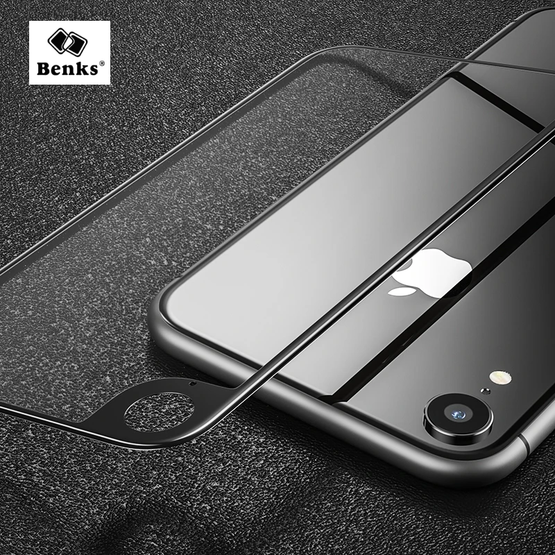 Benks, для iPhone XR, закаленное стекло, задняя пленка KR+ PRO, 3D, изогнутое, полное покрытие, 0,23 мм, для iPhone XR, защитная стеклянная пленка