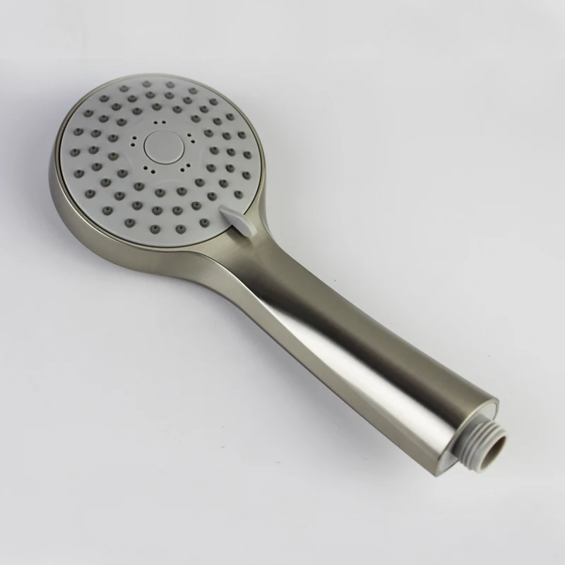 ABS material Brush Nickle shower head set 22511 handheld Shower Head and hand 12331heads | Обустройство дома
