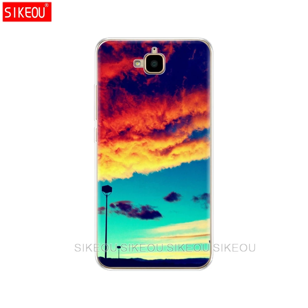 Силиконовый чехол для Huawei Honor 4C Pro мягкий Y6 2015 задняя крышка телефона прозрачные