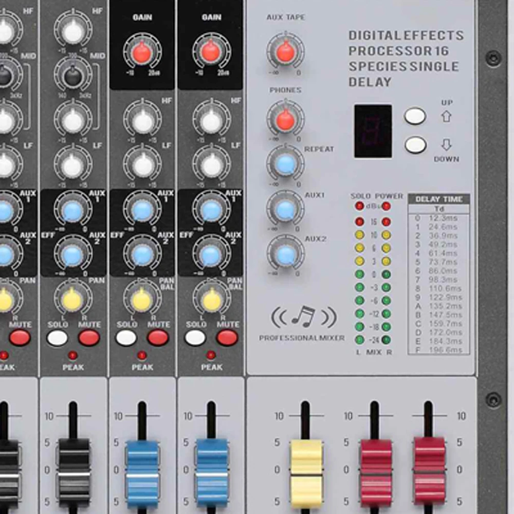 Leicozic HM12 8-канальный сетевой видеорегистратор профессиональный миксер микшерный пульт+ 48В цифровой процессор эффектов dj консольный микшер pro в прямом эфире