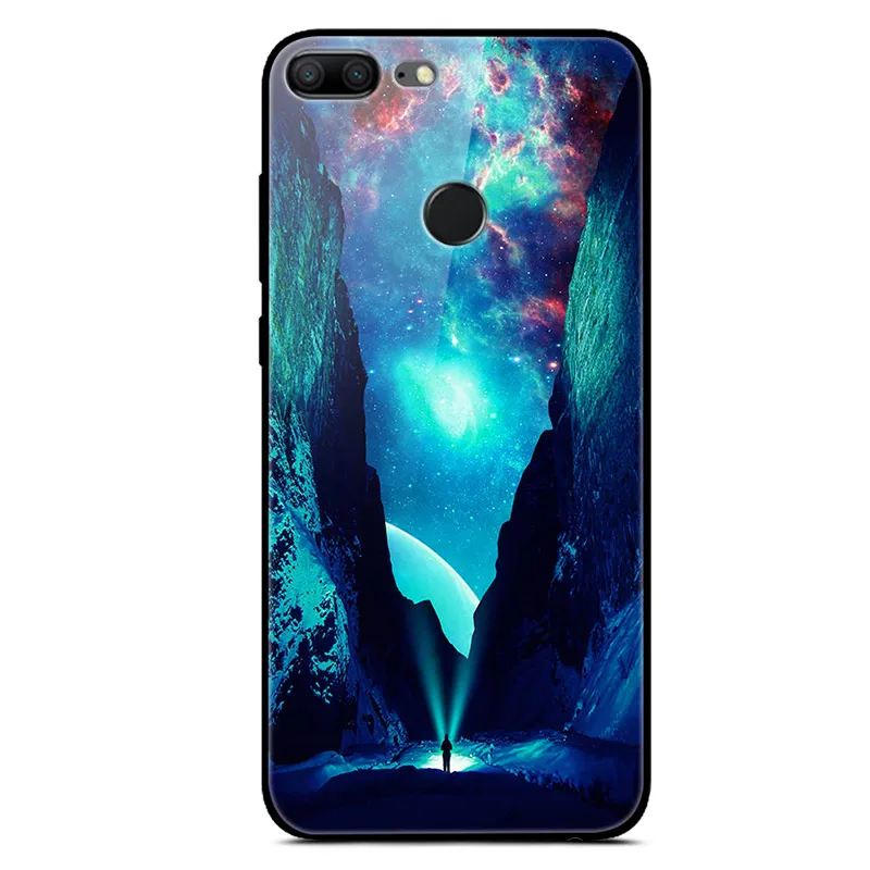 Чехол из закаленного стекла для Huawei honor 9 honor 9 lite, Мягкий бампер с 3D принтом, чехол для Huawei honor 9 Lite 9 Lite, чехол для телефона