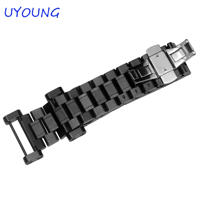 

For Suunto Essential High Quality Stainless Steel Watchband 24mm Watch Strap For Suunto Core Traverse Bracelet