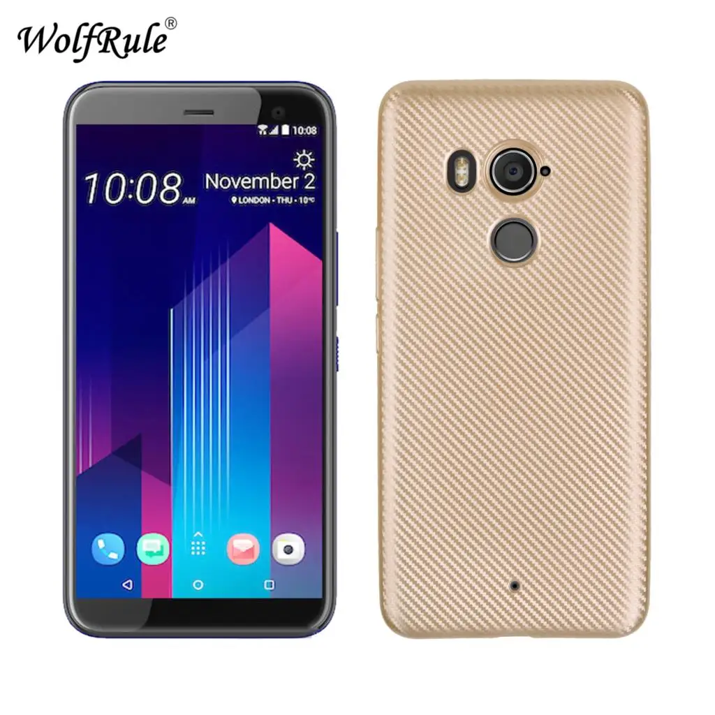 sFor Cover HTC U11 Plus Case 6.0&quot Soft Silicone Rubber Phone For for U11+ Coque Funda |