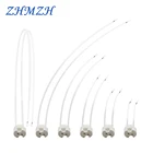 GU5.3 Керамика держатель лампы лампа в розетку Base 10 см 20 см 30 см 50 см для Светодиодный абажур для лампы MR11 MR16 прожектор G5.3 галогенная лампа