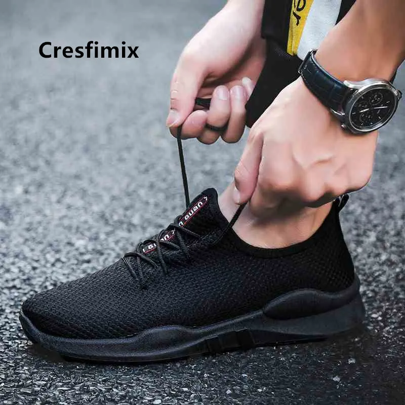 Cresfimix Мужская модная дизайнерская Удобная весенняя обувь на шнуровке мужская