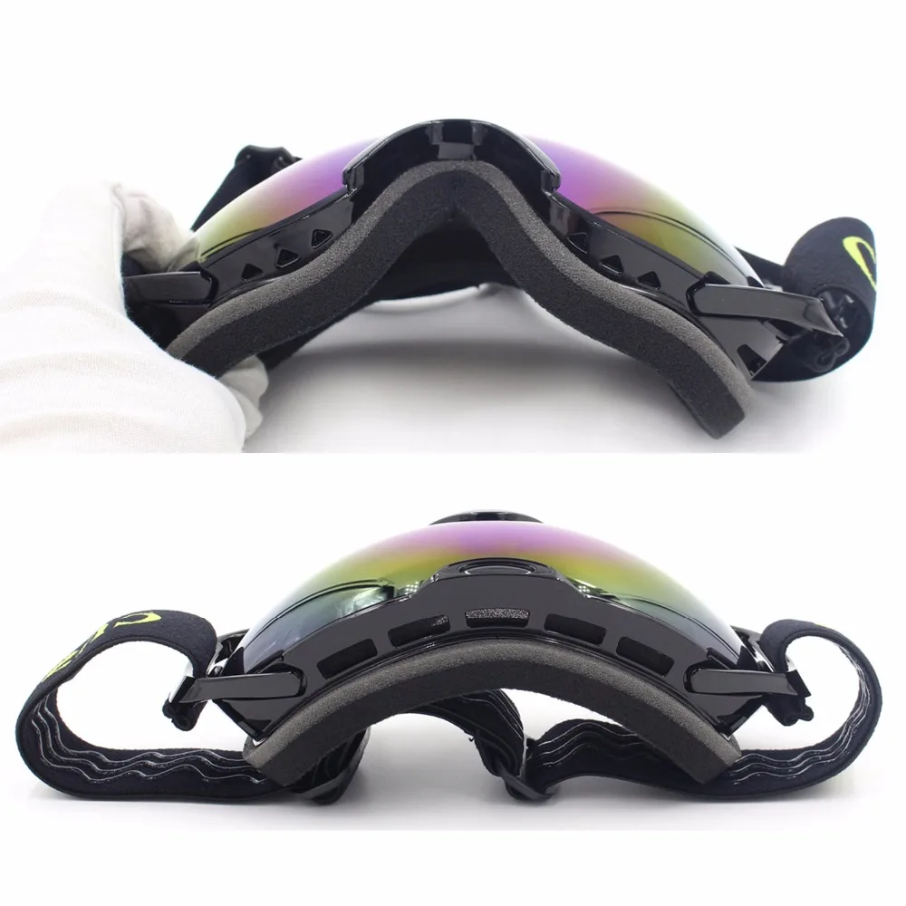 Cuzaekii HX 012 лыжные Сноубординг очки UV400 Анти туман двойные линзы снегоход Лыжный