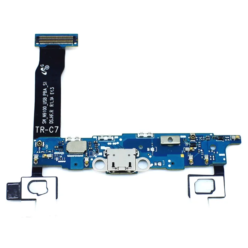 Для Samsung Galaxy Note4 USB разъем для зарядки док станции гибкий кабель замены Note 4
